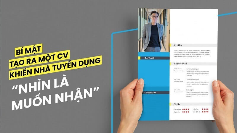 Bí quyết trình bày bố cục CV ấn tượng với mọi ngành nghề