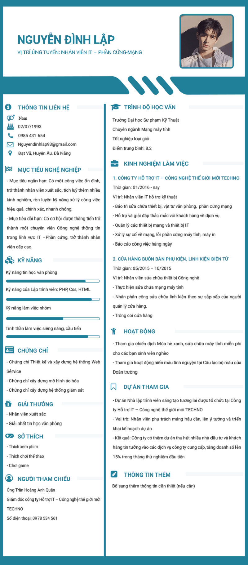 Những sai lầm đáng tiếc của kích thước cv bạn không nên mắc phải